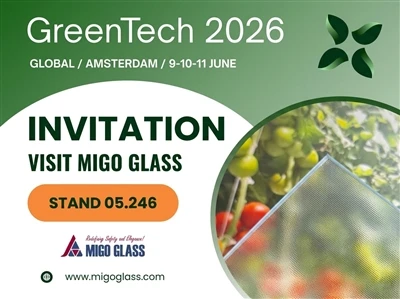 MIGO GLASS předvede na veletrhu GreenTech Amsterdam 2026 pokročilá řešení pro...